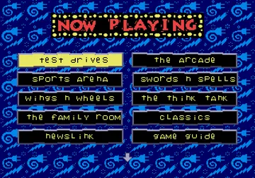 Sega Channel (USA) (General Instrument) (Program) screen shot game playing